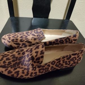 Cheetah print flats